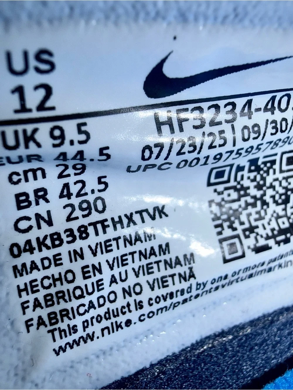 Nike Sabrina 2 TB College Navy Men’s 10.5 HF3234-401 NEW
